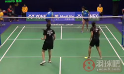 2014年香港羽毛球公开赛 皮娅·泽巴迪娅·贝尔纳德特/里基·艾美莉雅·普拉蒂普塔VS 潘乐恩/石晓瑶女双1 16决赛录像