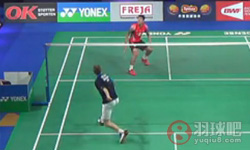 谌龙(中国)VS维克托·阿萨尔森(丹麦) 2014丹麦公开赛 男单1 16决赛录像