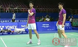 2011年亚洲羽毛球锦标赛 蔡赟/傅海峰VS 曹建雨/权伊九男双1 8决赛录像