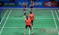 2014年世界羽联羽毛球总决赛 田卿 赵芸蕾（中国）VS郑景银 金荷娜（韩国） 女双半决赛比赛录像