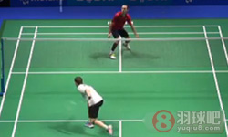 2014年世界羽联羽毛球总决赛  简·奥·约根森VS  汉斯-克里斯蒂安·维汀哈斯男单半决赛录像