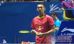 2014年中国羽毛球大师赛 林丹VS 王睁茗男单半决赛比赛高清录像。首局王睁茗发挥出色很快取得领先，林丹突然发力连追5球拿下首局。第二局林丹则是完全控制了比赛，最终林丹大比分2