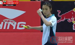 2014年尤伯杯羽毛球锦标赛 普萨拉·文卡塔·辛德胡VS 张樱美女单资格赛录像