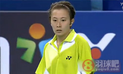2012年韩国羽毛球公开赛 塞娜·内维尔VS 郑韶婕女单1 8决赛录像