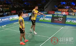2014丹麦羽毛球公开赛 徐晨 马晋(中国)VS 玛尼蓬·宗集 沙西丽·德拉达那猜(泰国) 混双1 4决赛高清录像