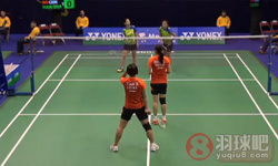2014年香港羽毛球公开赛 田卿/赵芸蕾VS 程文欣/王沛蓉 ( 中华台北 )