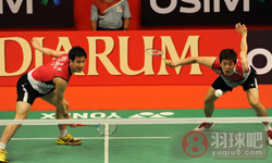 2013年印度尼西亚羽毛球公开赛 高成炫/李龙大VS 申白喆/柳延星男双半决赛录像