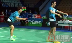 2013年丹麦羽毛球公开赛 李龙大/柳延星VS 安德斯·斯考劳普·拉斯姆森/金·阿斯特鲁普·索伦森男单1 8决赛录像