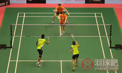 2014年澳门羽毛球公开赛 鲁恺/黄雅琼VS 伊尔凡·法蒂拉赫/维尼·安格莱尼混双1 16决赛录像