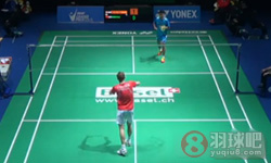 2014年瑞士羽毛球公开赛 维克托·阿萨尔森VS 陈跃坤男单1 8决赛录像