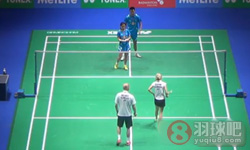 2014年全英羽毛球公开赛 徐晨/马晋VS 安德斯·克里斯蒂安森/茱莉·霍曼混双1 16决赛录像