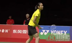 2011年世界羽毛球锦标赛 王仪涵VS 皮红艳女单1 4决赛高清比赛录像