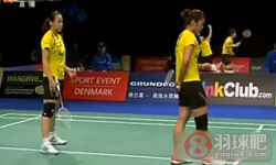 2011年丹麦羽毛球公开赛 田卿/赵芸蕾VS 莱恩·丹穆凯尔·克鲁斯/马丽恩·罗布克女双半决赛录像