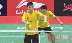2014年汤姆斯杯羽毛球赛 陈文宏/云天豪VS 雷迪/马努·埃特里男双资格赛录像