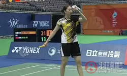 成池铉VS 刘鑫 ( 中国 )2014台北羽毛球公开赛 女单决赛高清比录像