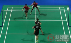 2015年世界羽联总决赛 李晋熙/周凯华VS 通托维·阿玛德/利利亚纳·纳西尔混双小组赛录像