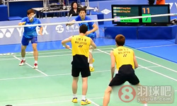 2013年亚洲羽毛球锦标赛 高成炫 李龙大VS 吴伟申 林钦华男双半决赛录像