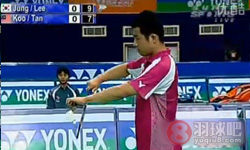 2009年世界羽毛球锦标赛 郑在成/李龙大VS 陈文宏/古健杰男双半决赛录像