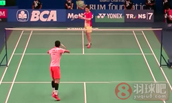 2015年印度尼西亚羽毛球公开赛 谌龙VS 魏楠男单1 16决赛录像