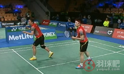 2014丹麦羽毛球公开赛 王晓理 于洋(中国)VS皮娅·泽巴迪娅·贝尔纳德特 里基·艾美莉雅·普拉蒂普塔(印度尼西亚) 女双1 8决赛高清录像