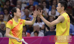 2012年奥运会羽毛球比赛 徐晨 马晋(中国)VS张楠 赵芸蕾(中国)  混双决赛金牌战高清录像