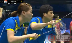 2011年苏迪曼杯羽毛球混合团体赛 高成炫/河贞恩VS 托马斯·雷伯恩/卡米拉·吕特·尤尔混双资格赛录像