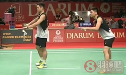 2013年印度尼西亚羽毛球公开赛 阿尔文·尤利安托·钱德拉/马尔基斯·基多VS 陈文宏/古健杰男双1 8决赛录像