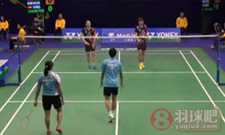 2014年香港羽毛球公开赛 李龙大 李绍希(韩国)VS陈润龙 谢影雪(中国香港)  混双1 16决赛高清录像