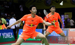 2013年印度羽毛球公开赛 刘小龙/邱子瀚VS 李龙大/高成炫男双决赛高清录像