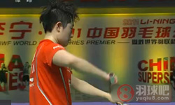 2011年中国羽毛球公开赛 王晓理 于洋(中国)VS藤井瑞希 垣岩令佳(日本) 女双半决赛录像