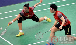 2014法国羽毛球公开赛 马晋 唐渊渟(中国)VS于洋 王晓理(中国) 女双决赛比赛高清录像
