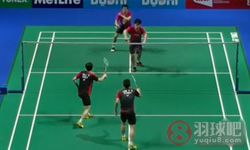 2015年世界羽联总决赛 李龙大/柳延星VS 远藤大由/早川贤一男双小组赛录像