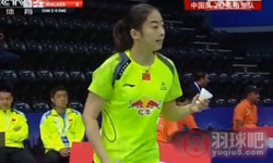 2014年尤伯杯羽毛球锦标赛 王适娴VS 莎拉·沃克女单资格赛录像