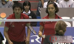 2011年日本羽毛球公开赛 陈宏麟/程文欣VS 约金·费舍尔·尼尔森/克里斯汀娜·佩蒂森 ( 丹麦 )