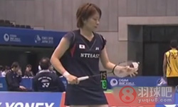2013年日本羽毛球公开赛 山口茜VS 桥本由衣女单1 4决赛录像