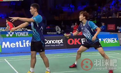 2014丹麦羽毛球公开赛 高成炫 申白喆(韩国)VS傅海峰 张楠(中国) 男双半决赛高清比赛录像