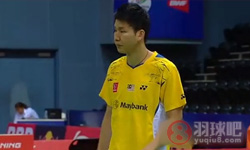 2014年汤姆斯杯羽毛球赛 黄钟洙VS 吴顺发男单资格赛录像