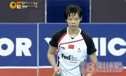 2012年韩国羽毛球公开赛 李雪芮VS 裴延姝女单1 4决赛录像