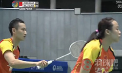 张楠/赵芸蕾VS 穆罕默德·雷扎/维塔·玛丽莎2014日本羽毛球公开赛 混双1 4决赛高清比赛录像