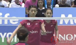 松友美佐纪/高桥礼华VS 垣岩令佳/前田美顺2014日本羽毛球公开赛 女双决赛高清录像