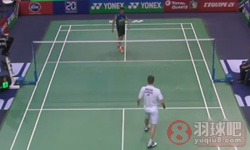 2015年法国羽毛球公开赛 李宗伟VS 维克托·阿萨尔森男单1 8决赛录像