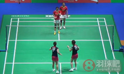 2014年全英羽毛球公开赛 田卿/赵芸蕾VS 垣岩令佳/前田美顺女双1 4决赛录像