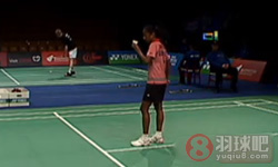 2011年丹麦羽毛球公开赛 琳达·泽奇里VS 卡琳娜·约根森女单资格赛录像