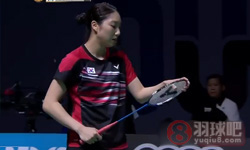 2015年世界羽联总决赛 拉特查诺·因达农（泰国）VS 成池铉 （韩国） 女单第一轮比赛录像