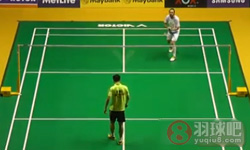 2015年马来西亚羽毛球公开赛 简·奥·约根森VS 魏楠男单1 4决赛录像