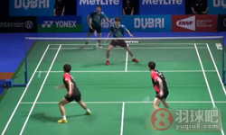 2014年世界羽联羽毛球总决赛 李龙大/柳延星VS 高成炫/申白喆男双资格赛录像