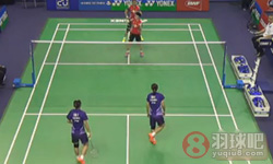 2014法国羽毛球公开赛 于洋 王晓理(中国)VS骆赢 骆羽(中国) 女双半决赛比赛录像