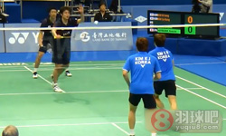 2013年亚洲羽毛球锦标赛 金基正/金沙朗VS 远藤大由/早川贤一男双半决赛录像